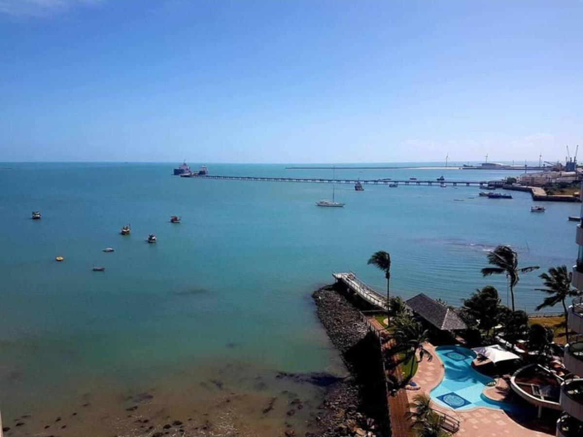 Flat Luxuoso Alto Padrao Frente Mar Com 2 Suites No Iate Plaza Fortaleza  Exteriér fotografie